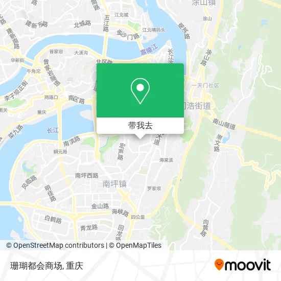珊瑚都会商场地图