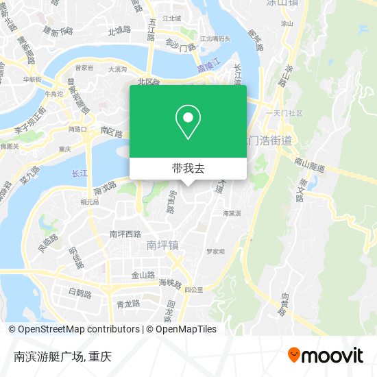 南滨游艇广场地图