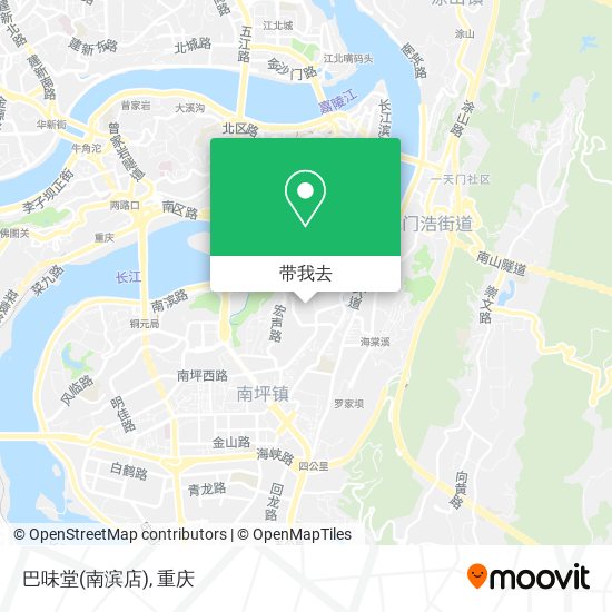 巴味堂(南滨店)地图