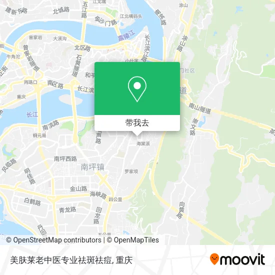 美肤莱老中医专业祛斑祛痘地图