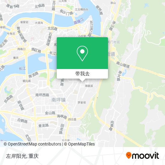 左岸阳光地图