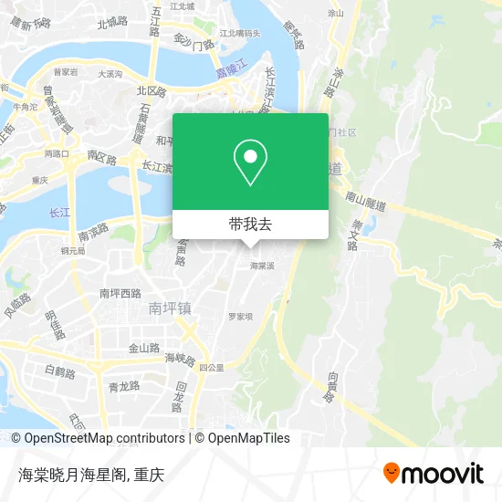 海棠晓月海星阁地图