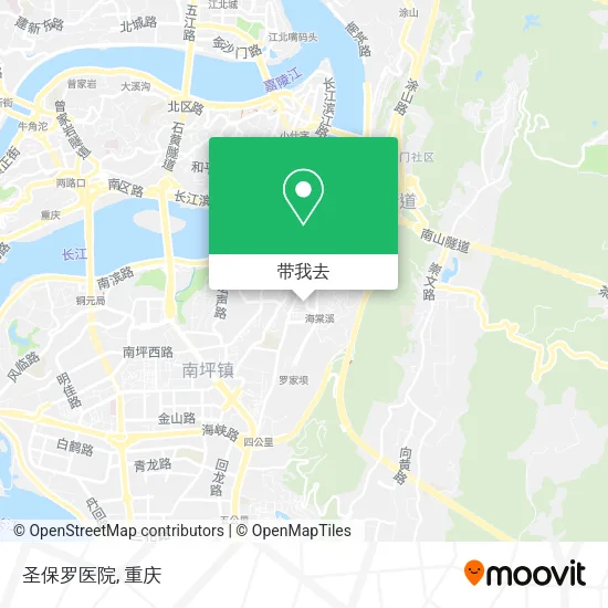 圣保罗医院地图