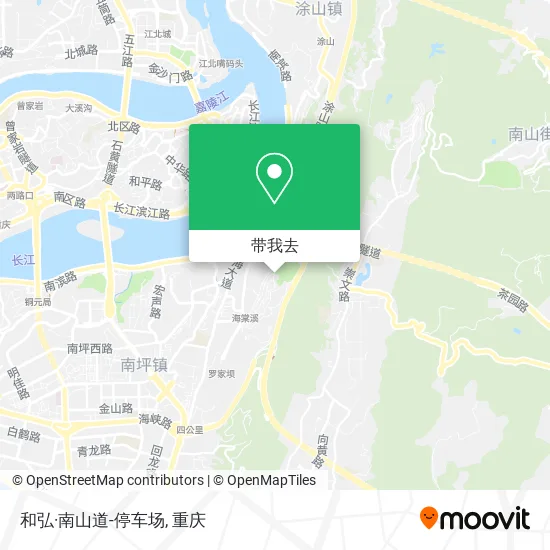 和弘·南山道-停车场地图