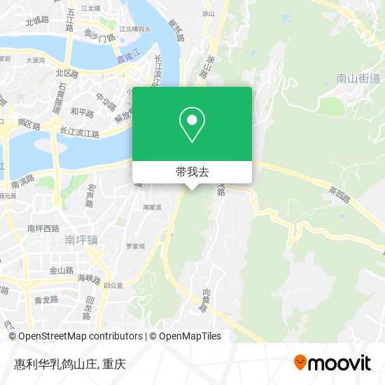 惠利华乳鸽山庄地图