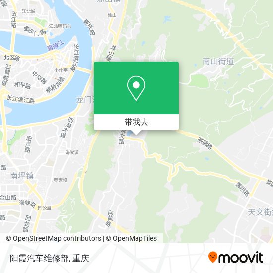 阳霞汽车维修部地图