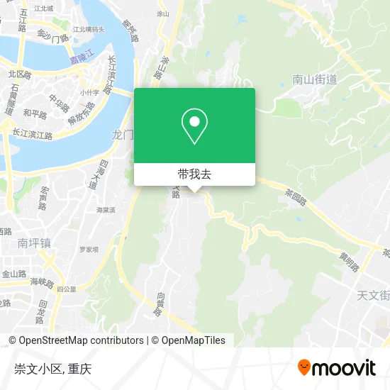 崇文小区地图