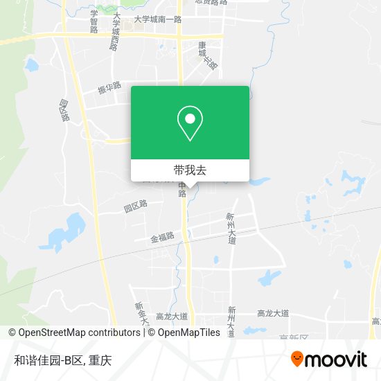 和谐佳园-B区地图