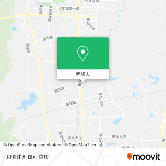 和谐佳园-B区地图