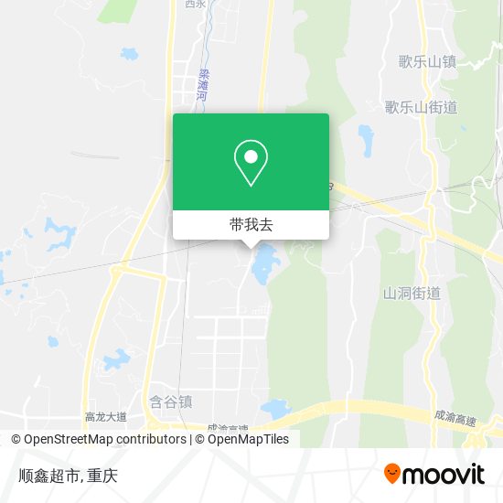 顺鑫超市地图