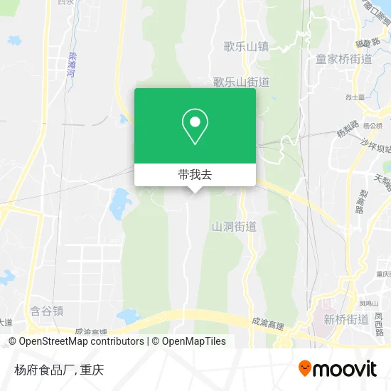 杨府食品厂地图