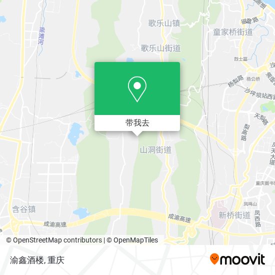 渝鑫酒楼地图