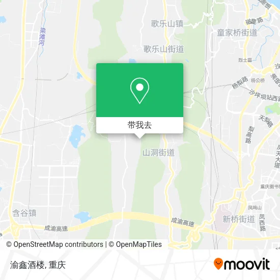 渝鑫酒楼地图