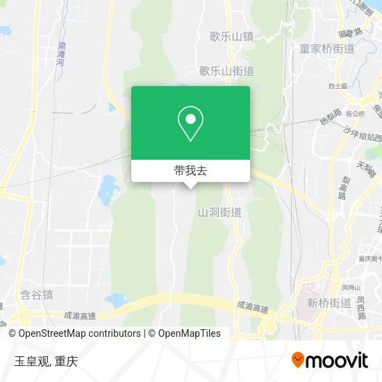 玉皇观地图
