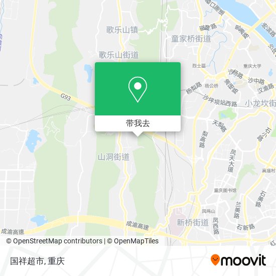 国祥超市地图