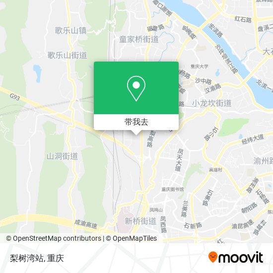 梨树湾站地图