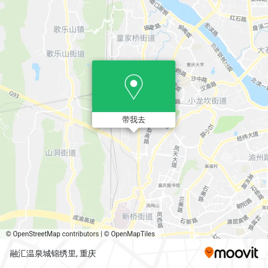 融汇温泉城锦绣里地图