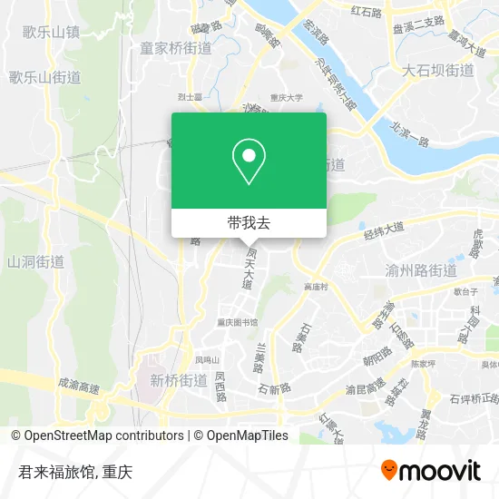 君来福旅馆地图