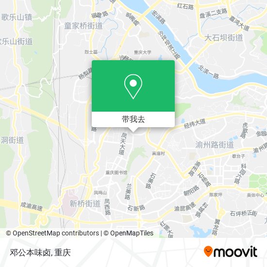 邓公本味卤地图