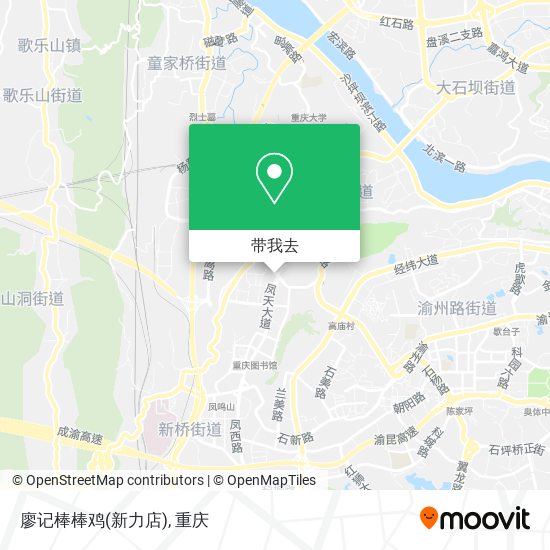 廖记棒棒鸡(新力店)地图