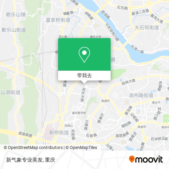 新气象专业美发地图