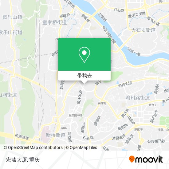 宏漆大厦地图
