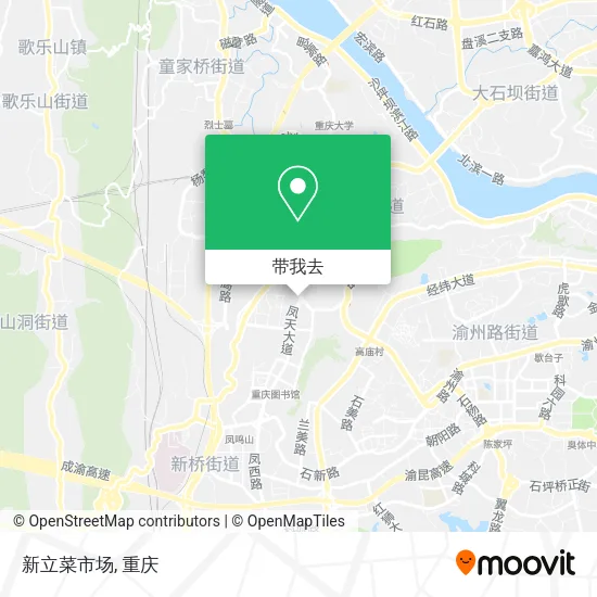 新立菜市场地图