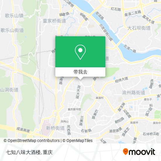 七知八味大酒楼地图