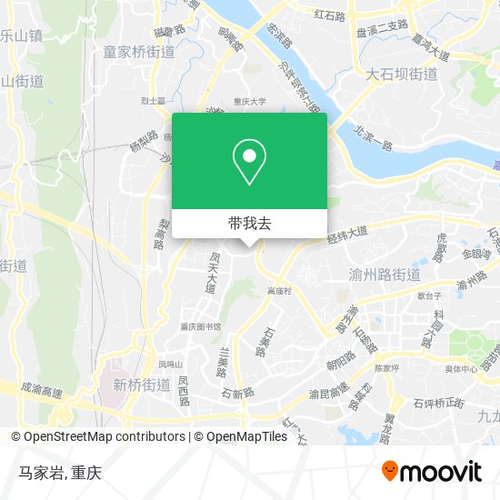 马家岩地图