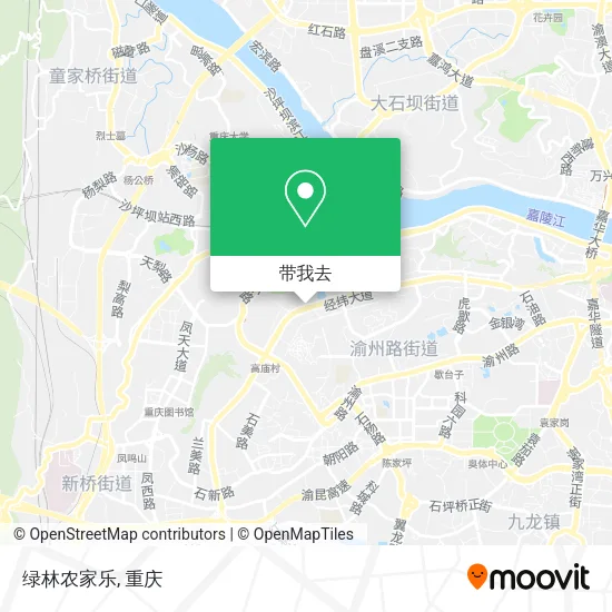 绿林农家乐地图