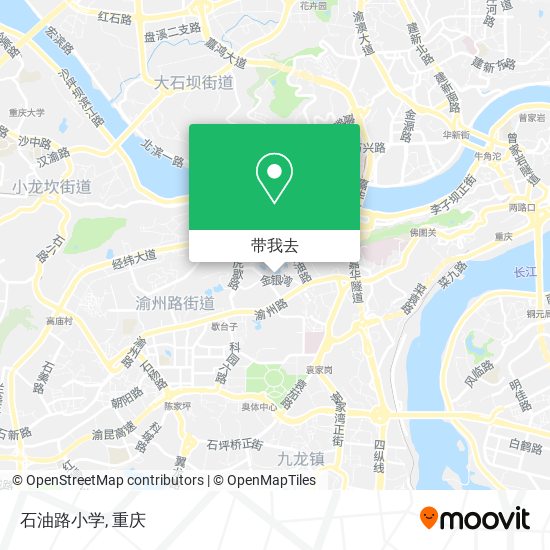 石油路小学地图