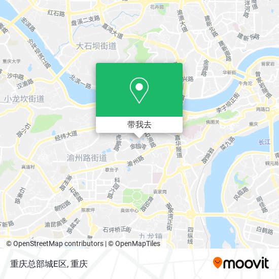 重庆总部城E区地图