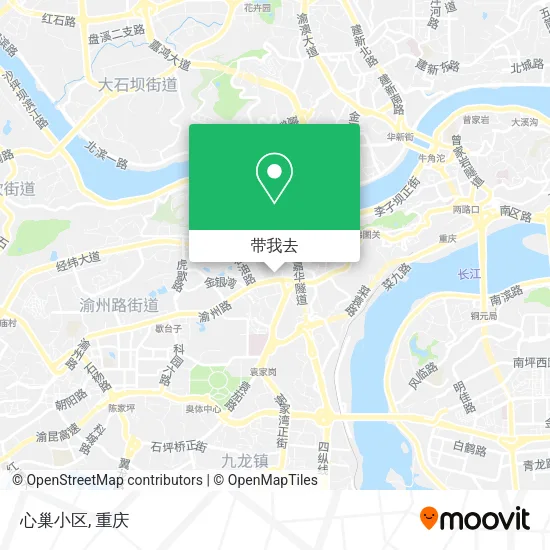 心巢小区地图