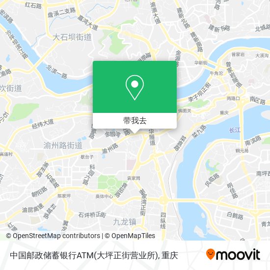 中国邮政储蓄银行ATM(大坪正街营业所)地图