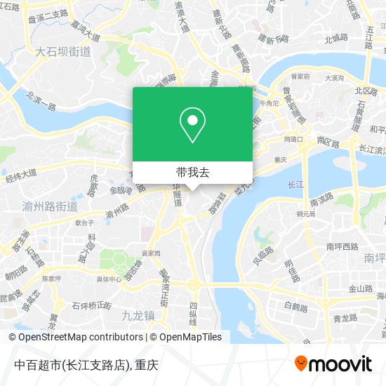 中百超市(长江支路店)地图