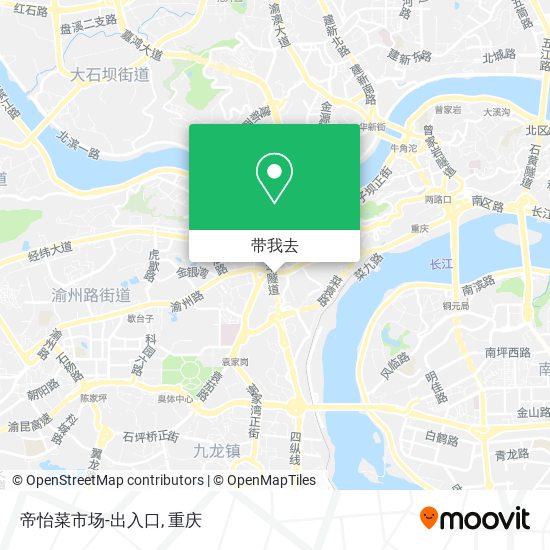 帝怡菜市场-出入口地图