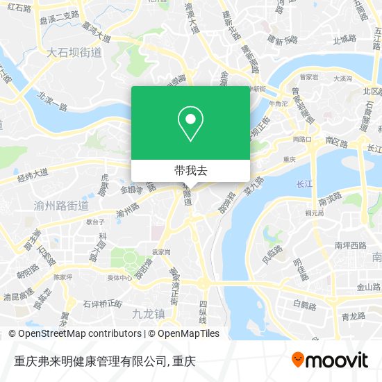 重庆弗来明健康管理有限公司地图