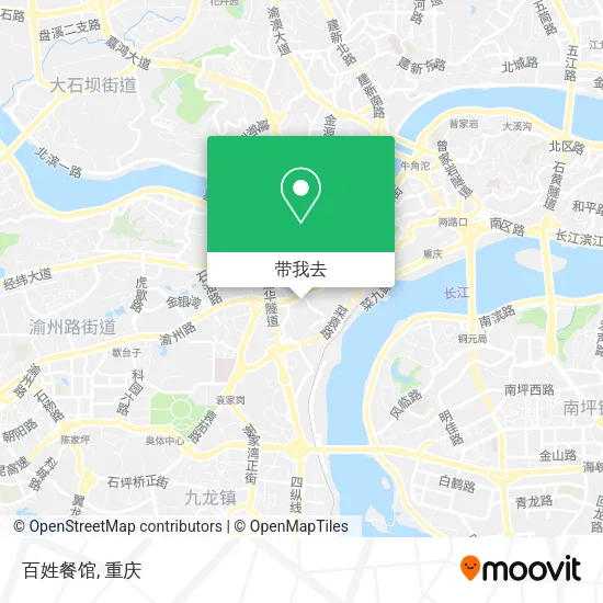 百姓餐馆地图