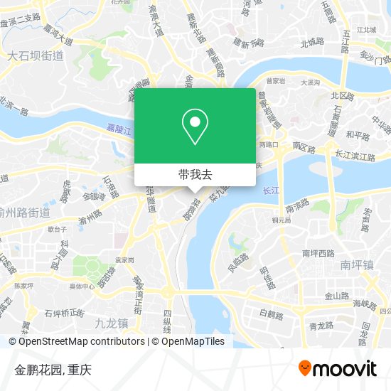 金鹏花园地图