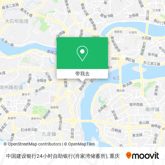中国建设银行24小时自助银行(肖家湾储蓄所)地图