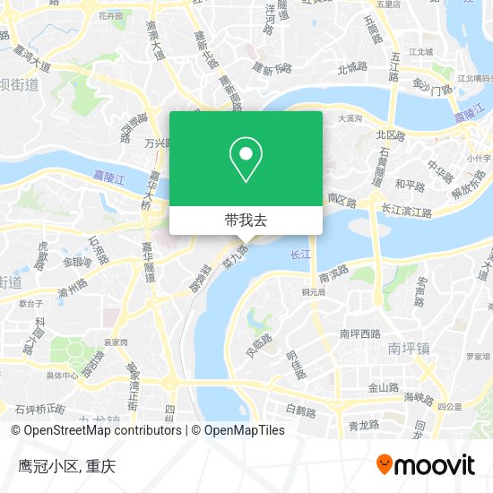 鹰冠小区地图