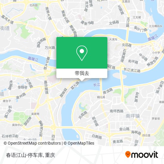 春语江山-停车库地图