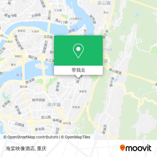 海棠映像酒店地图