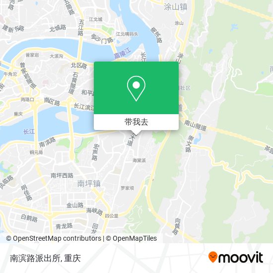 南滨路派出所地图