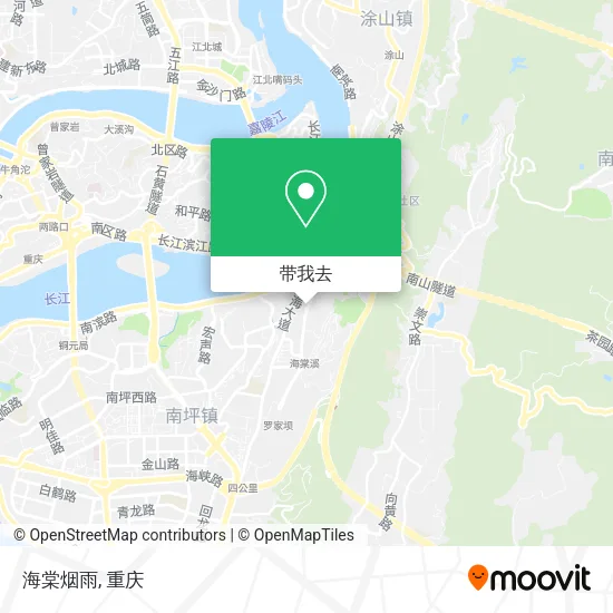 海棠烟雨地图