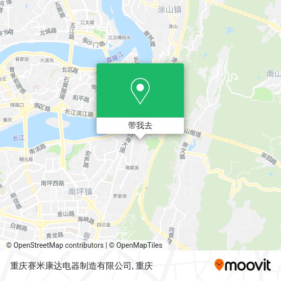 重庆赛米康达电器制造有限公司地图
