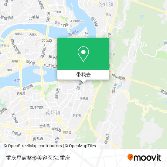 重庆星宸整形美容医院地图