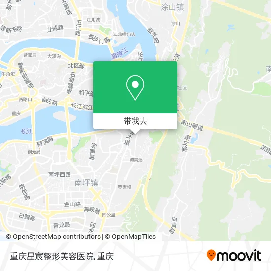 重庆星宸整形美容医院地图