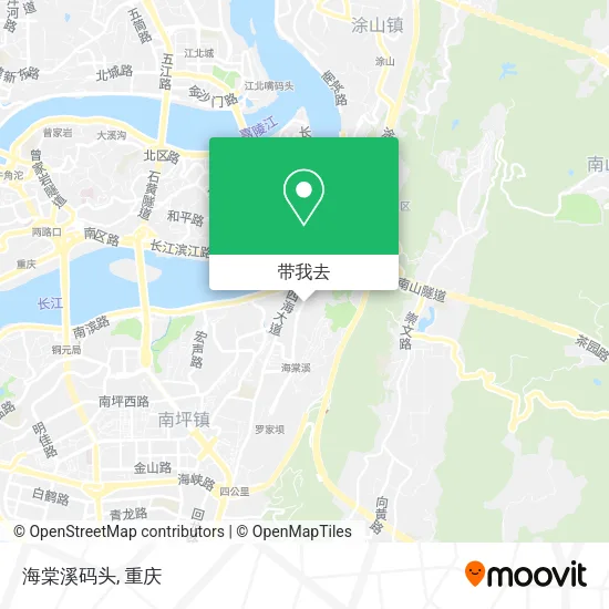 海棠溪码头地图