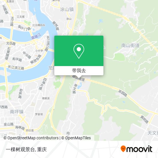 一棵树观景台地图